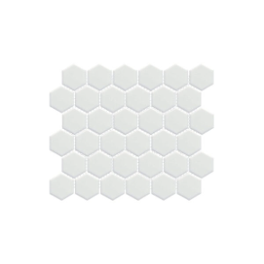 White Hexagon - ceramic tile